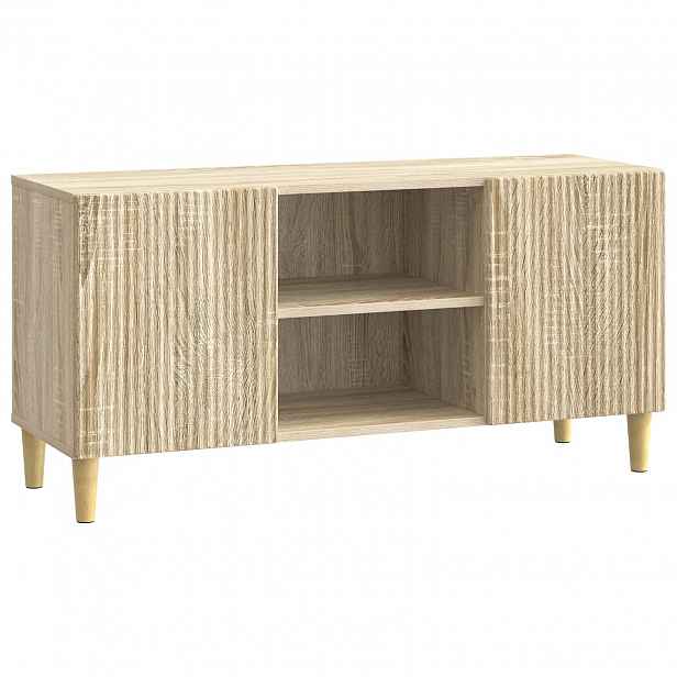 vidaXL Televizní skříň 102 x 34,5 x 50 cm Dub sonoma Kompozitní dřevo
