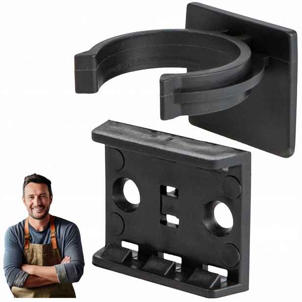Závěs Klip Pvc Klips pro spojení se systémovým podstavcem pro nohu 100 Ks