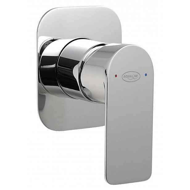 Aqualine Daphne - Sprchová baterie pod omítku s tělesem, chrom DH841