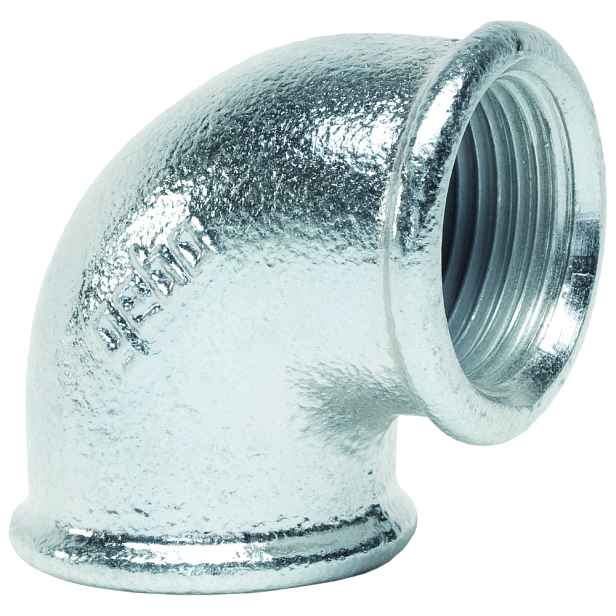 Koleno 90° pozinkované č. 90 1/2" FF