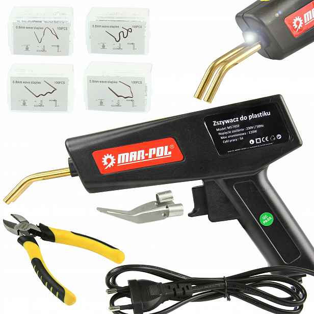 Svařovací Přístroj Na Plasty Se Svorkami 120W