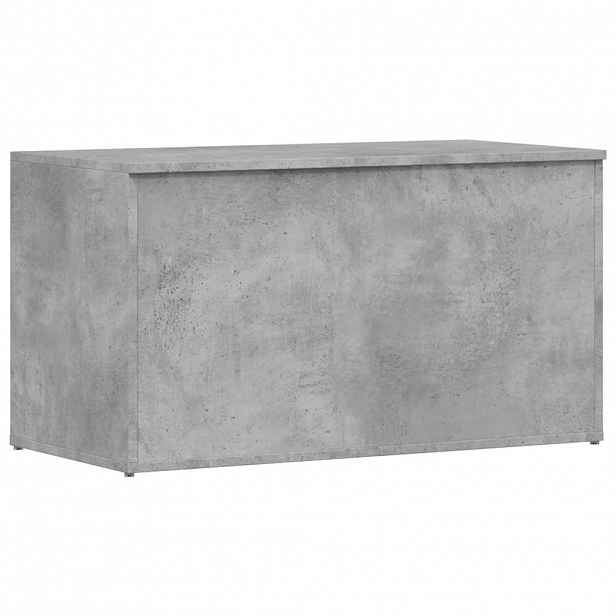 vidaXL Úložná truhla betonově šedá 84 x 42 x 46 cm kompozitní dřevo
