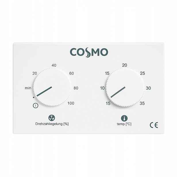 Nastawnik obrotów z wbudowanym termostatem typu Mr Cosmo