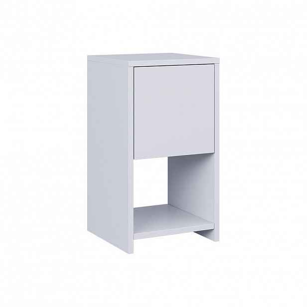 Vicco NOČNÍ STOLEK Evo Bílá 30 x 55 cm se 3 zásuvkami