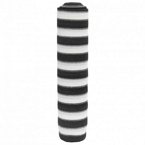 vidaXL Stínicí tkanina antracitová a bílá 1,5 x 10 m HDPE 195 g/m²