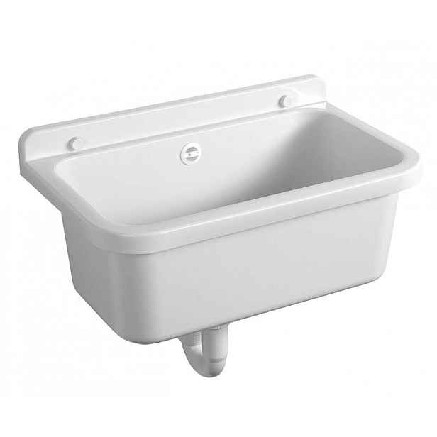 Aqualine - Závěsná výlevka 55x34 cm, plast/bílá PI5055