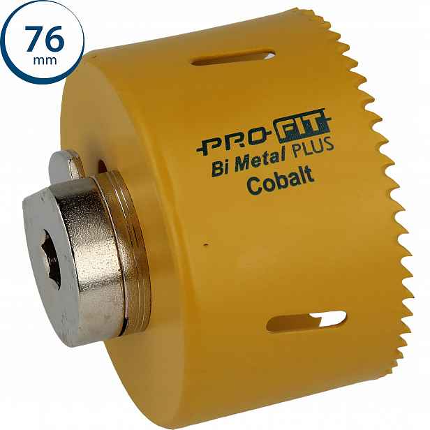 Korunkový Vrták Profit 09051076 76 mm Bimetal Plus