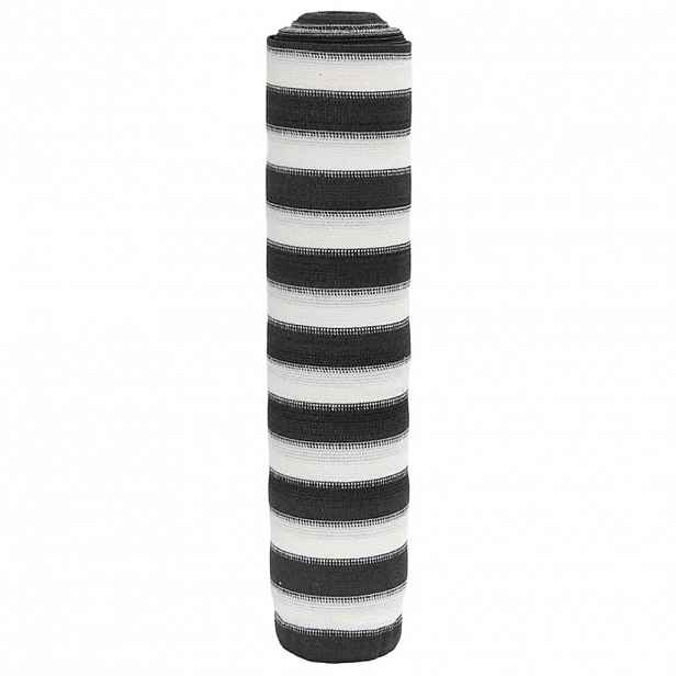 vidaXL Stínicí tkanina antracitová a bílá 1,5 x 25 m HDPE 195 g/m²