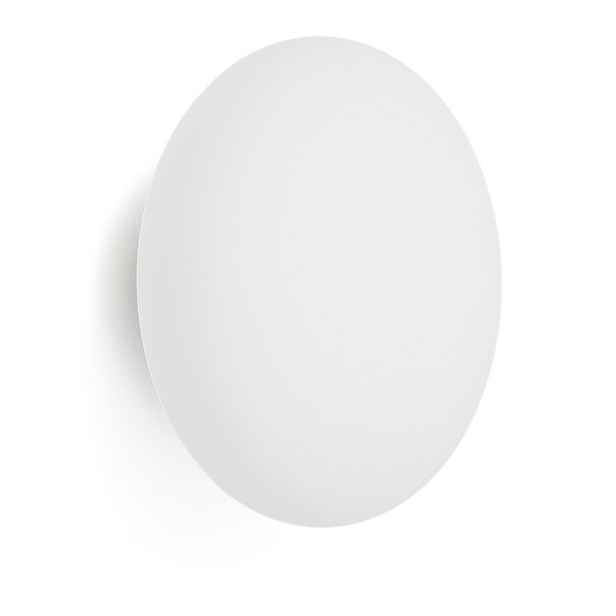 Bílé/černé nástěnné svítidlo ø 26 cm Bamila – Kave Home