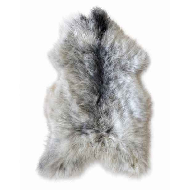 Ovčí kůže „vřesová“ Premium Světle Šedá 80 cm/L (Jehněčí) 100%přírodní!
