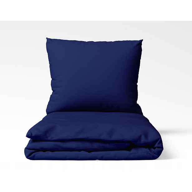 Povlečení z bavlny 220x200 Polsko Premium jednobarevné, hladké, granátové