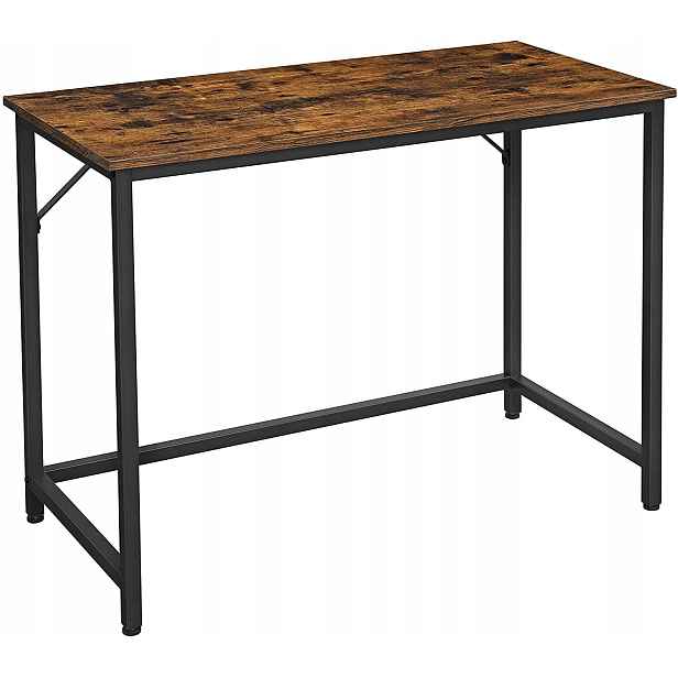 Rohový počítačový stůl rustikální 100 cm Loft