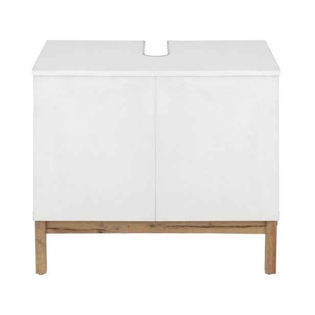 Bílá skříňka pod umyvadlo 56x35 cm Mirza – Støraa