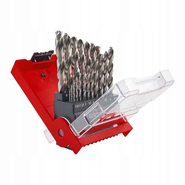 Einhell Sada vrtáků do kovu Hss-g 1-10 mm 19 ks 49205519