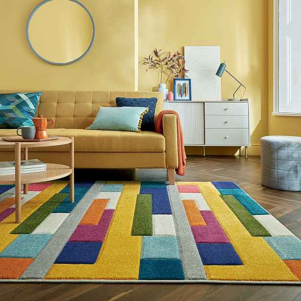 Kusový koberec Spectrum Mambo Multi, 200x290, vícebarevná, ložnice, Flair Rugs