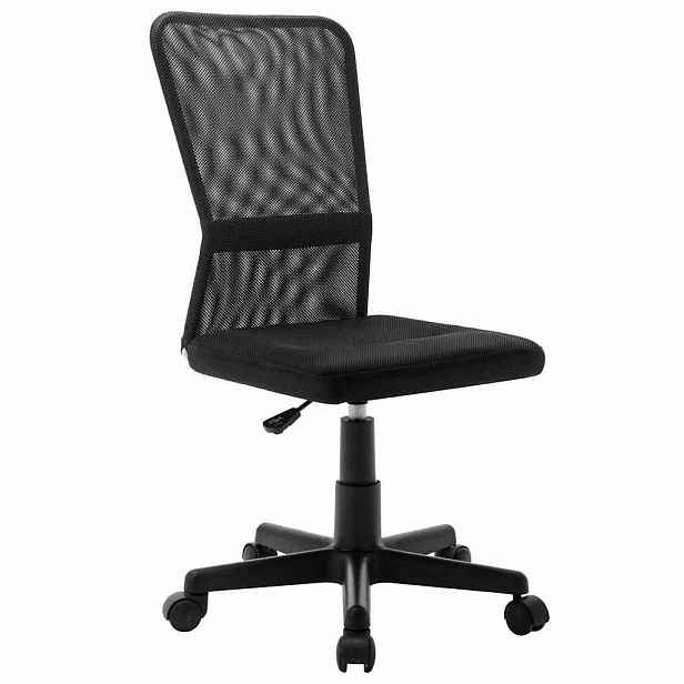 vidaXL Kancelářská židle černá 44 x 52 x 100 cm síťovina textil