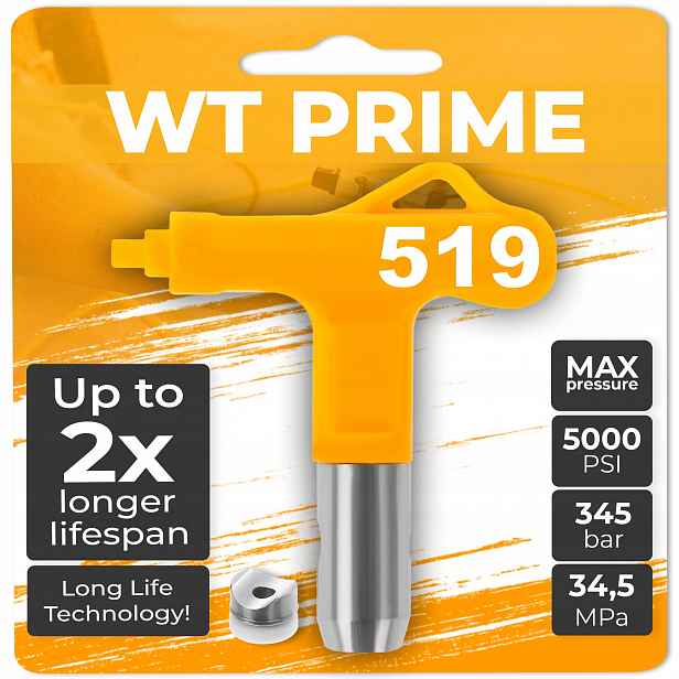 Vysokotlaková tryska Wt Prime 519 Hydrodynamický malířský agregát