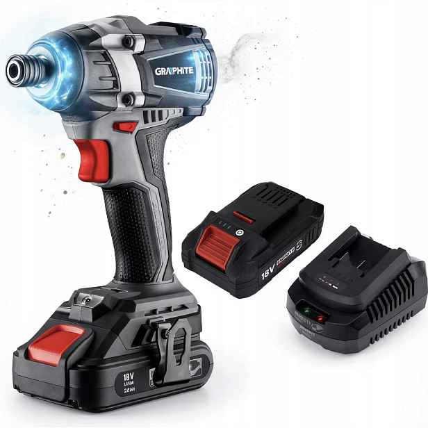 Graphite Rázový Šroubovák Akumulátor 4AH Bezkartáčový 58G024 Aku Sada