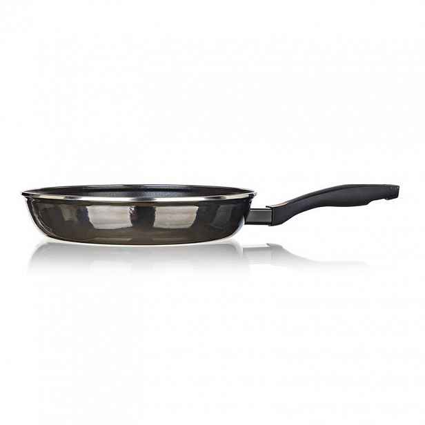 BANQUET Smaltovaná pánev s nepřilnavým povrchem METALLIC Black 28 cm