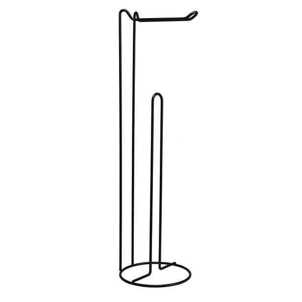 Bathroom Solutions Stojan na toaletní papír ANDRES 54 cm černý
