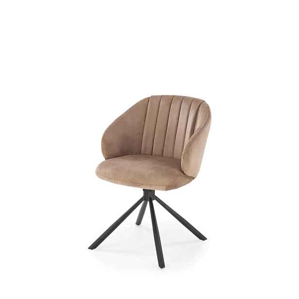 Halmar Otočná jídelní židle K533 - cappuccino