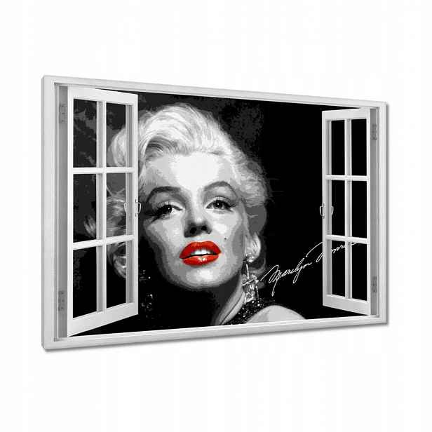 Obrazy 90x60 Marilyn Monroe autogram