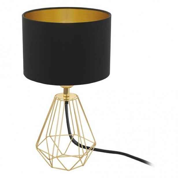 Stolní lampa Eglo CARLTON 2 mosaz 95788