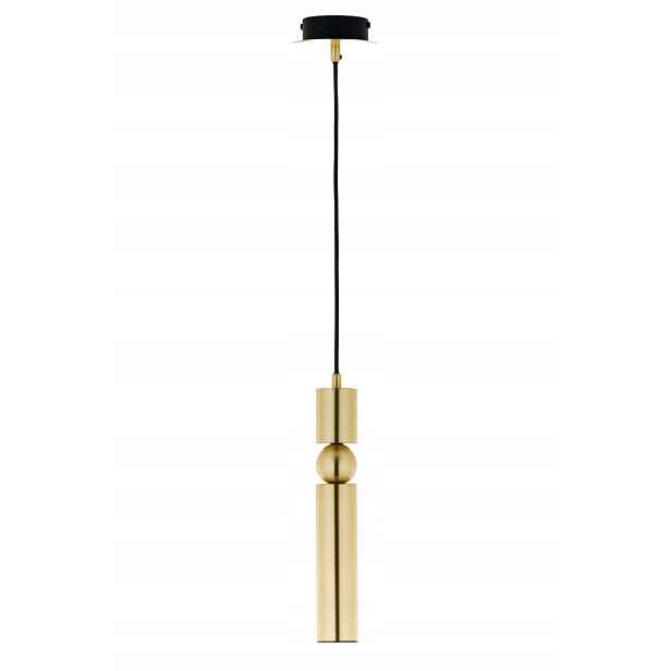 Jupiter Závěsná lampa Zlatá Moderní Tuba 1xGU10 14W Alas