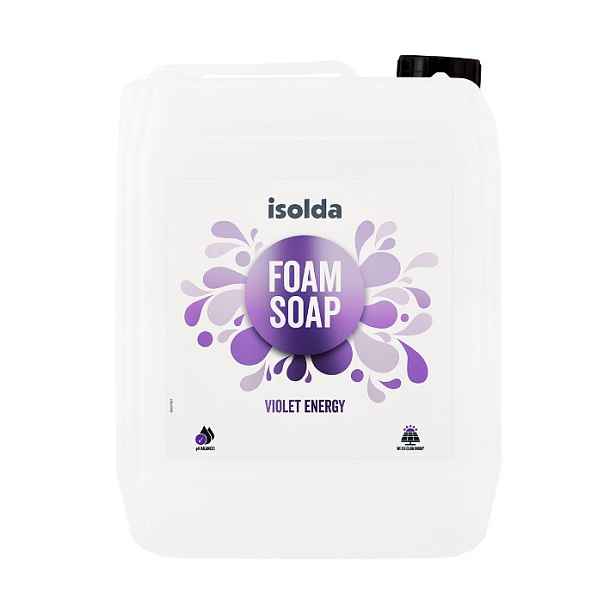 ISOLDA Violet energy pěnové mýdlo foam soap 5 L