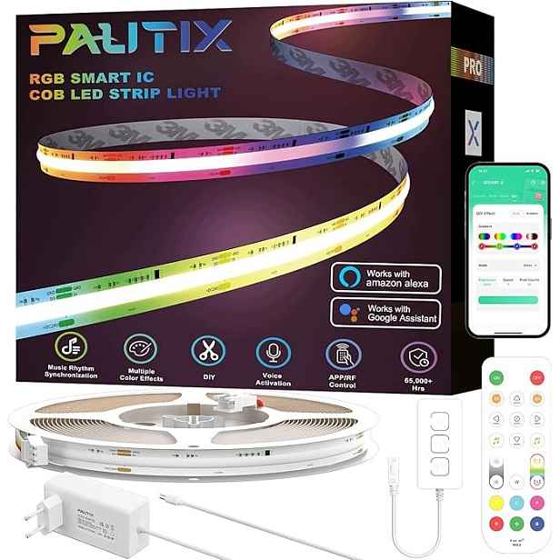Led Pásek S Ovladačem 16 Milionů Barevných Kombinací Palitix 10 M