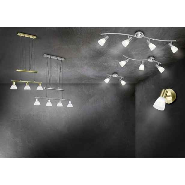 LED závěsné osvětlení Trio Levisto nikl 371010407