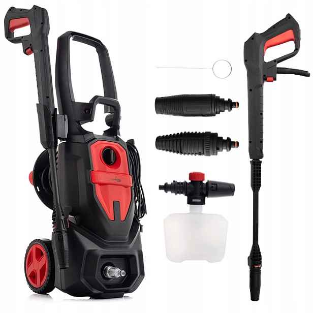 Tlaková Myčka S Bubnem Lehmann Denver Silná 2200W Turbo tryska
