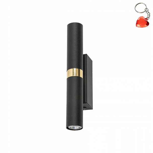 Nástěnné svítidlo nahoru a dolů Lagos Black Gold 10145 Tk Lighting
