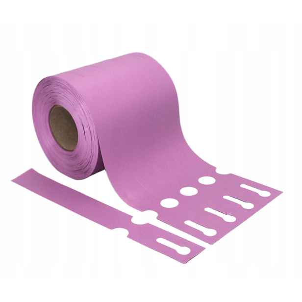 Smyčkové zahradnické/sadové etikety Fialové 254x25mm(25x254) 500ks
