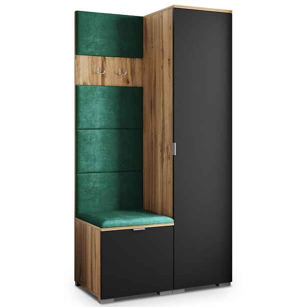 MASSENO MODERNÍ PŘEDSÍŇOVÁ SESTAVA LORI, 95/181/51 cm, dub Wotan