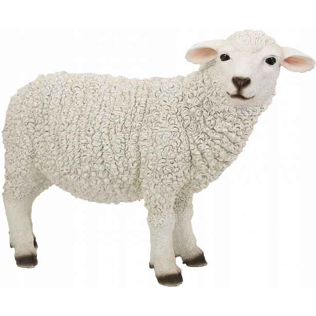 Figurka Do Vánočního Betlému Velká Ovce 30 CM Pro Figurky 60-80 CM