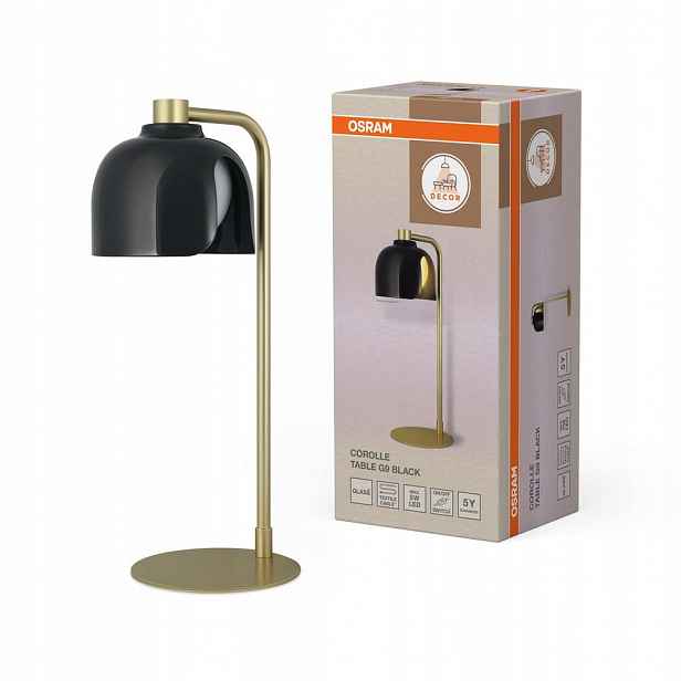 Stolní lampa G9 Dekorativní černá Decor Osram