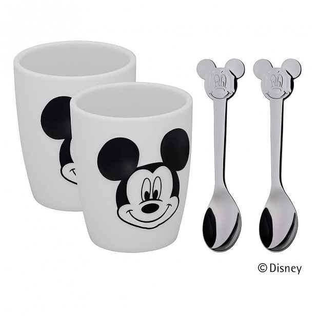 4dílný dětský jídelní set WMF Cromargan® Mickey Mouse