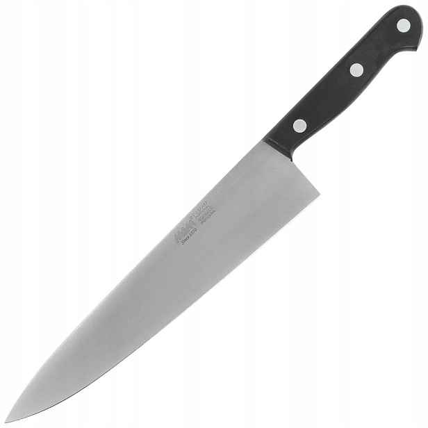 Nůž Mam Cooks Chef 250 Black Polymer, Polished (540)