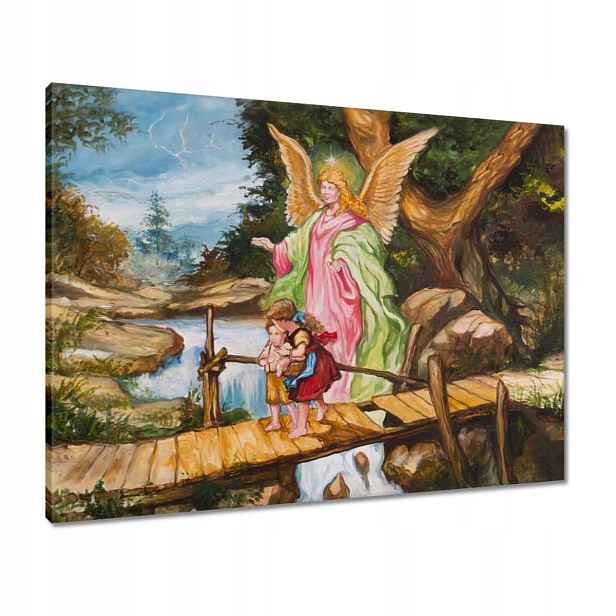 Obrazy 80x60 Anděl strážný jako dárek