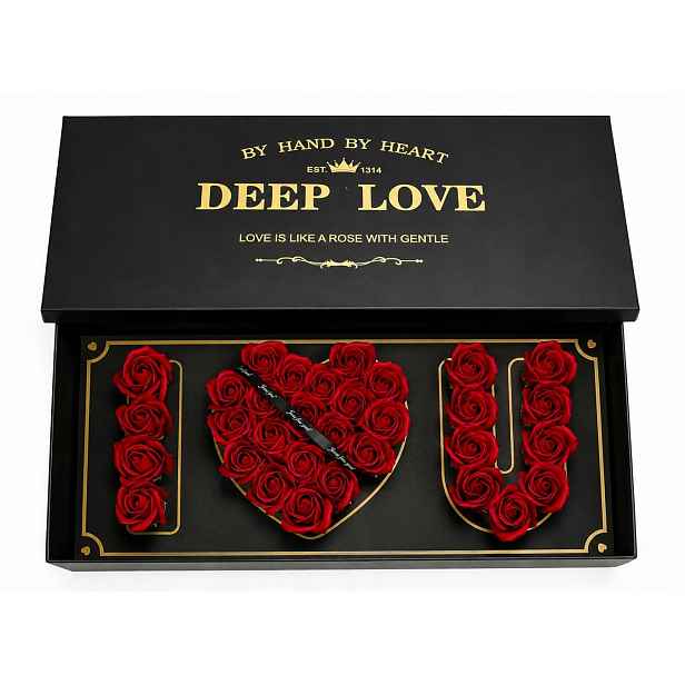 Kytice Květin Premium Dárek Růže I Love You Elegantní Oslava