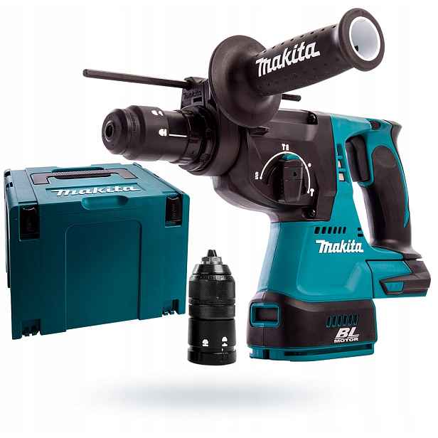 Makita DHR243ZJ Sds přídavná rukojeť 18V Lxt Body kufr
