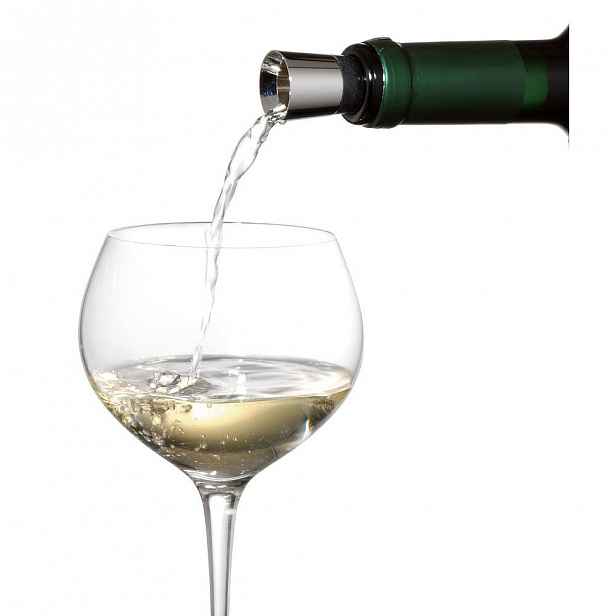 Nerezová nálevka na víno se zátkou WMF Cromargan® Vino