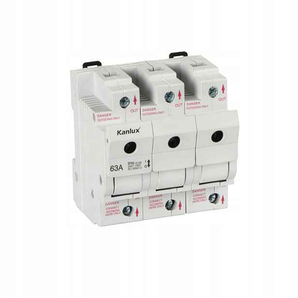 Pojistkový odpojovač KSF02 63A 3P 415V Kanlux Ideal