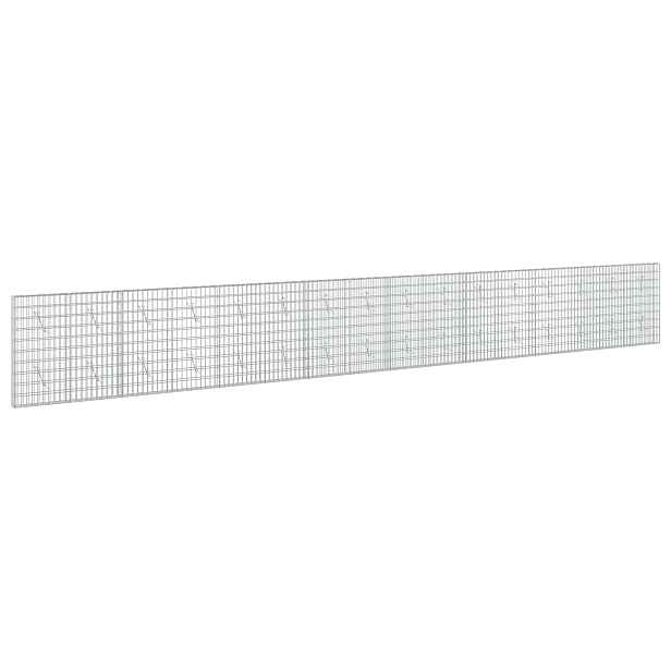 vidaXL Gabion s drátem 5 mm a síťkou 5x10 cm 800x10x100 cm