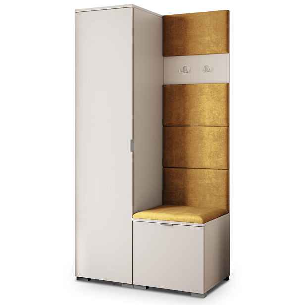 MASSENO MODERNÍ PŘEDSÍŇOVÁ SESTAVA LORI, 95/181/51 cm, kašmírová