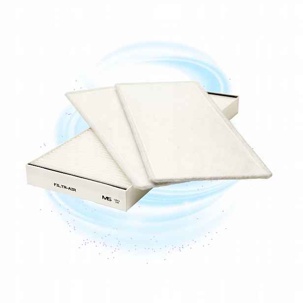 Filtr Ventilus M5 2x G4 pro Ventilus 400 400+ Komplet Brak znečištění