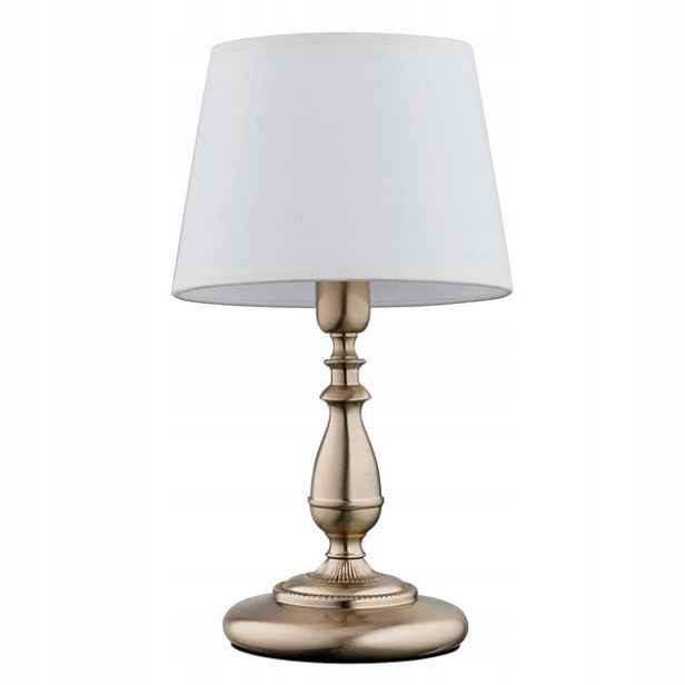 noční stolní lampa Alfa Roksana patina/bílá 1xE14 10W IP20 35cm
