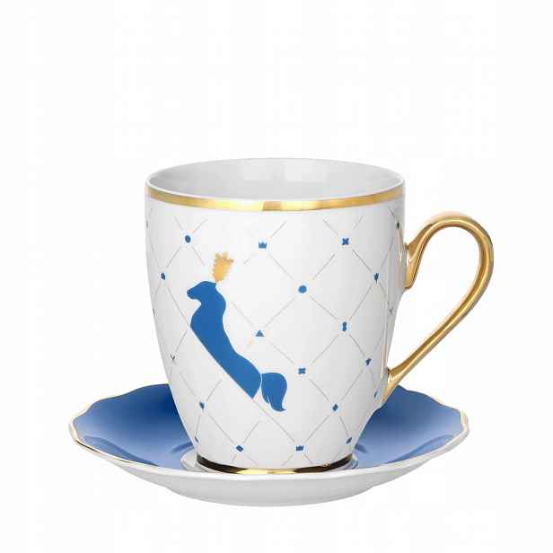 Šálek s podšálkem Alaska Circus Blue Ćmielów
