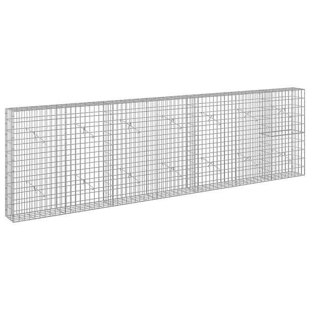 vidaXL Gabion s drátem 5 mm a síťkou 5x10 cm 350x20x100 cm